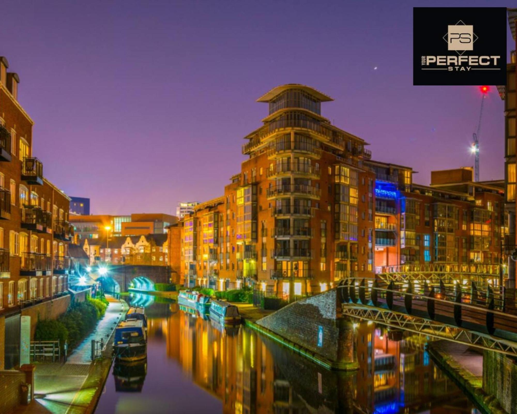 Cosmo Modern Apartment Central By Your Perfect Stay Short Lets Birmingham Exterior foto